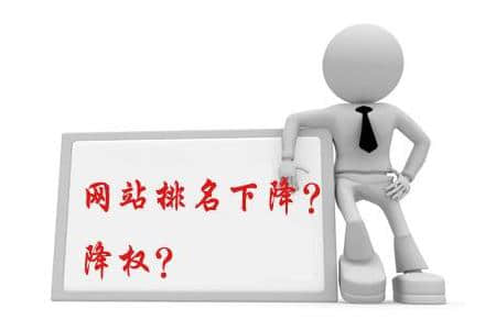 網(wǎng)站降權(quán)被K，排名下降了我們該如何應(yīng)對？